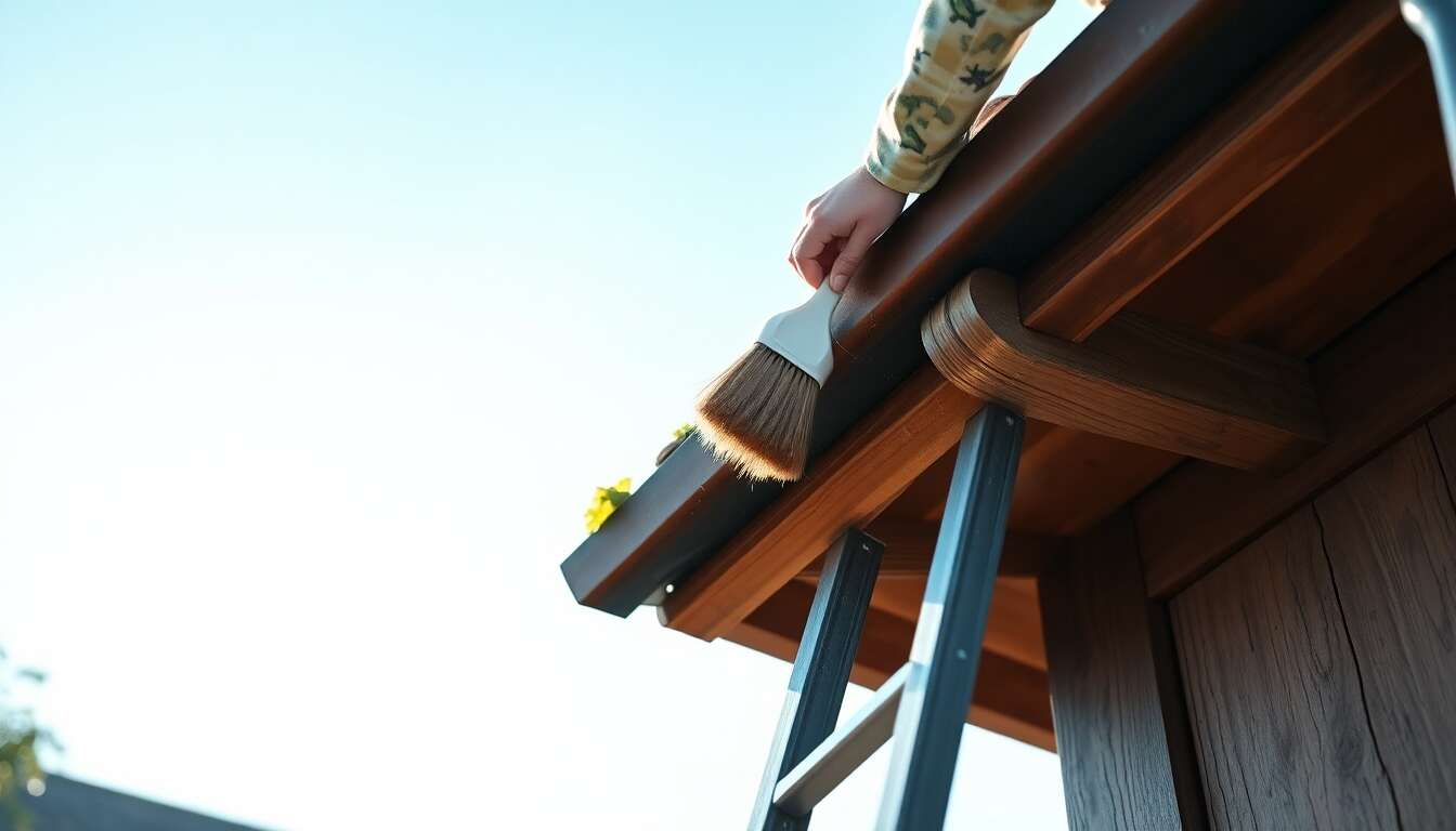 Comment entretenir efficacement votre gouttière bois ?