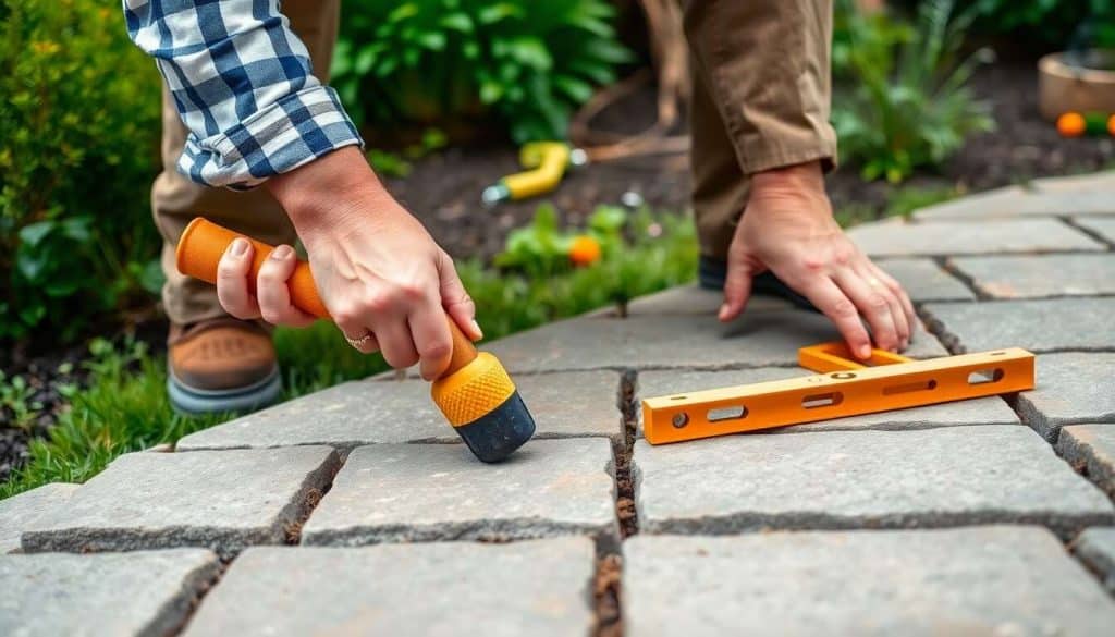 Comment réussir la pose d'autobloquant facilement ?