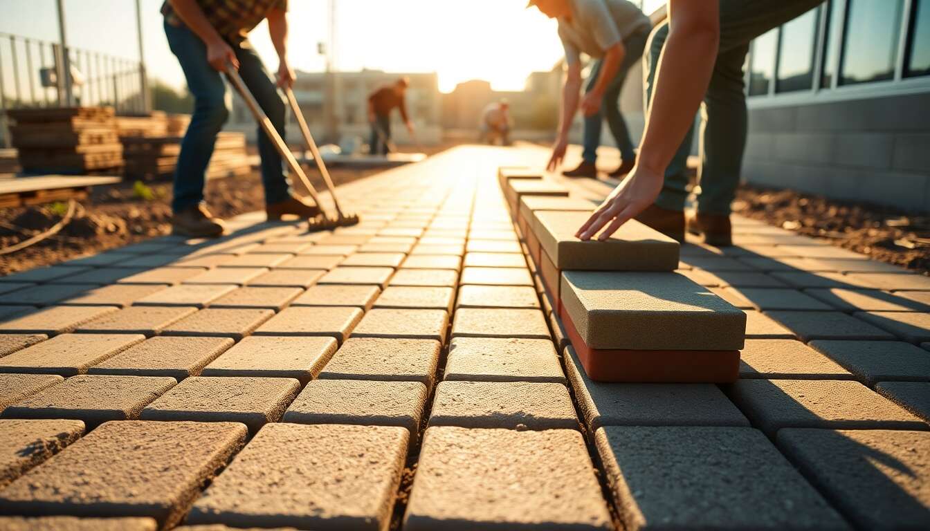 Choisir les matériaux et pavés adaptés Choisir les matériaux et pavés adaptés