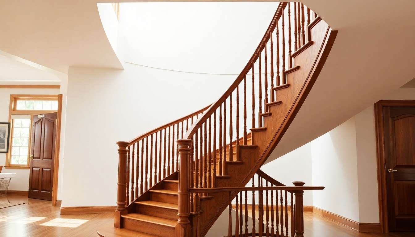 Comment calculer les dimensions d'un escalier double quart tournant ?