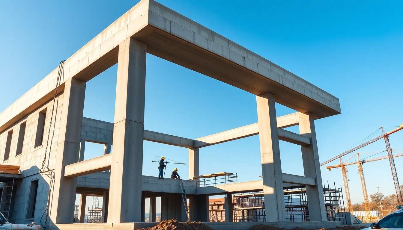 Charpente en béton : pourquoi ce choix révolutionnaire pour votre maison ?