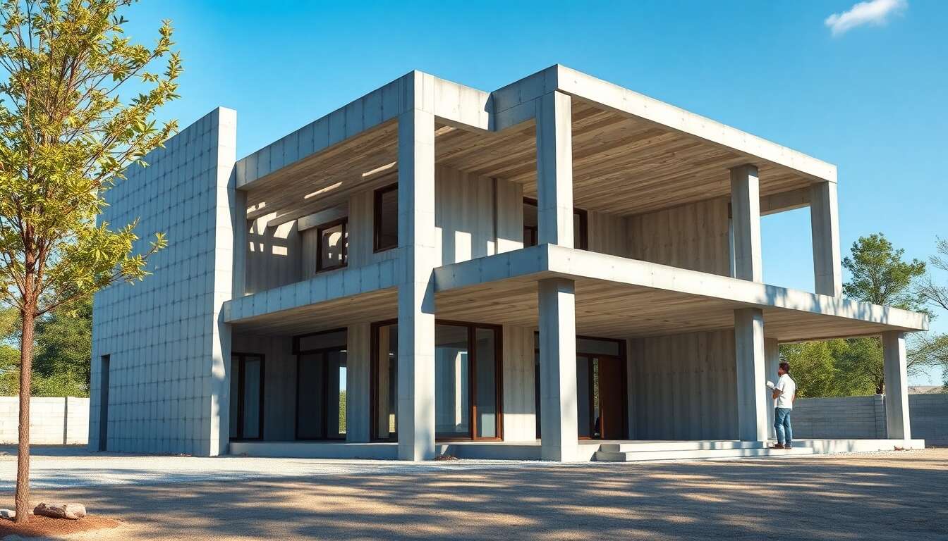 Avantages incontestés des charpentes en béton Avantages incontestés des charpentes en béton