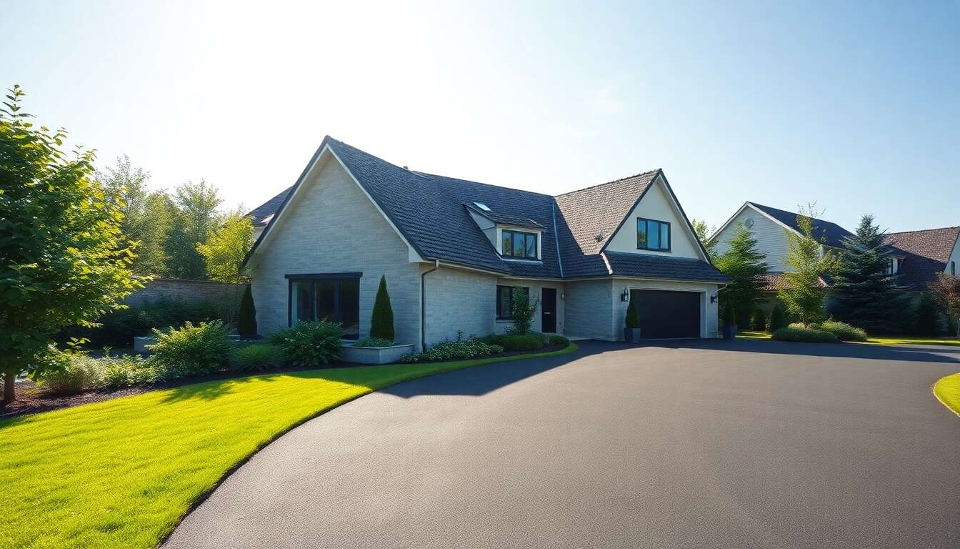 Pourquoi choisir une allée en enrobé pour votre maison ?