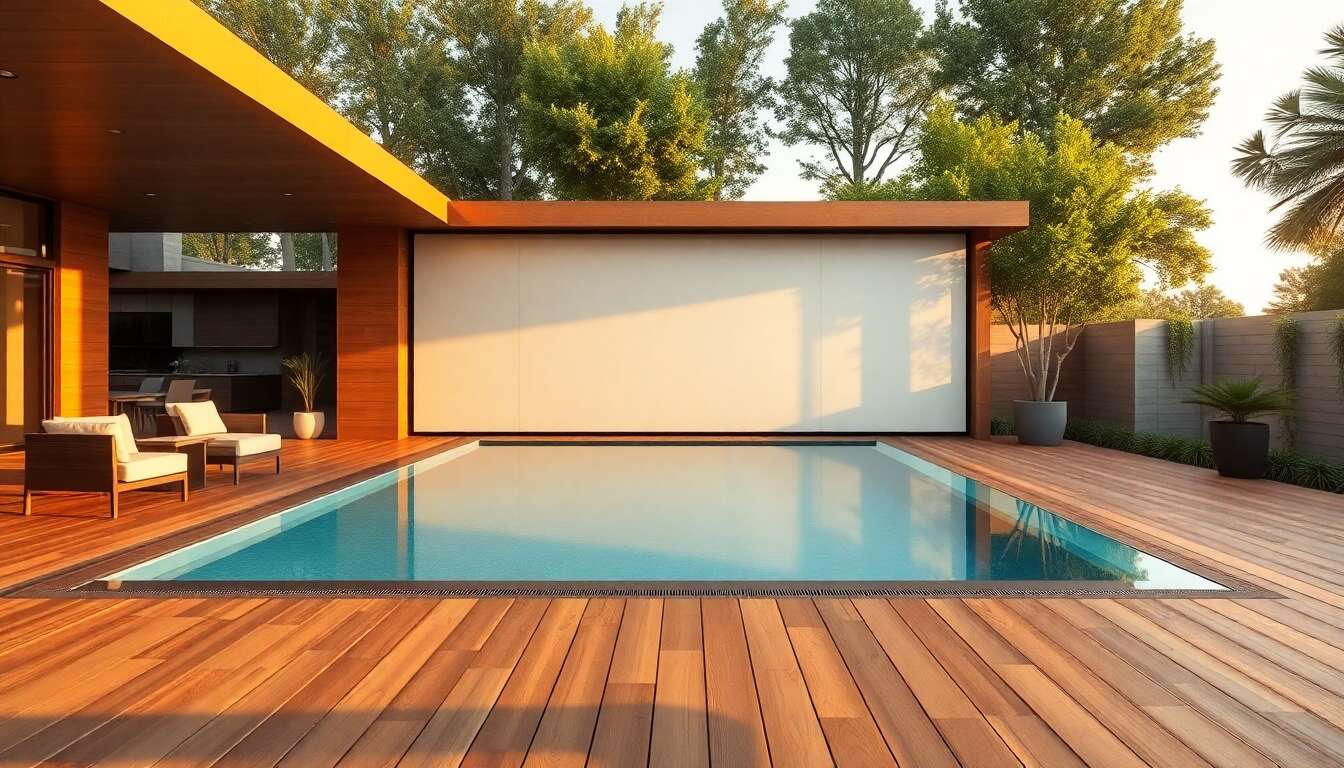 Comment optimiser votre espace extérieur avec une piscine coulissante sur terrasse ?