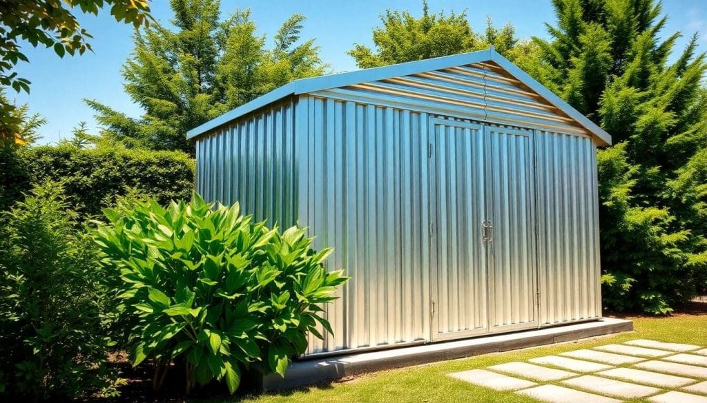 Sur quoi poser un abri de jardin en métal : guide pratique