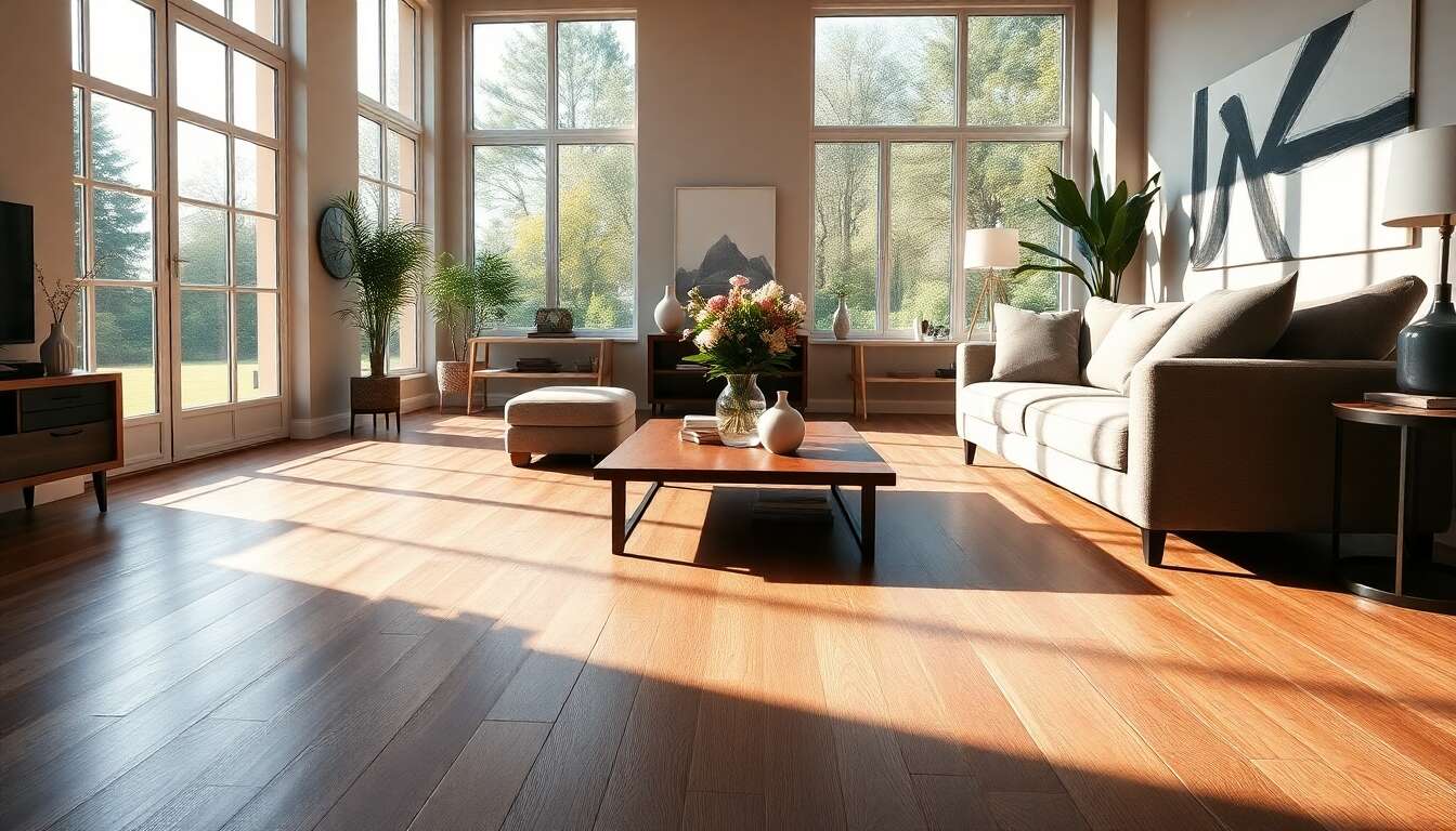 Parquet vitrifié mat ou satiné : lequel choisir pour votre intérieur ?