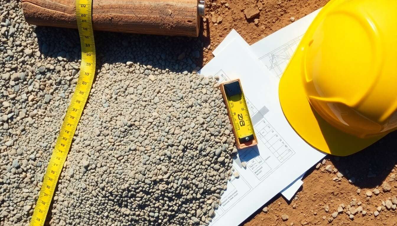 Comment calculer la quantité de gravier par m2 ?