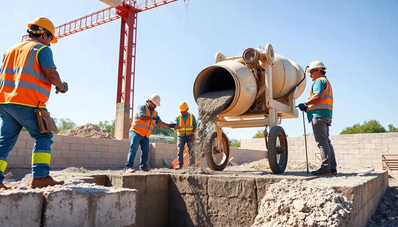 Comment calculer le mélange pour 1m3 de béton ?