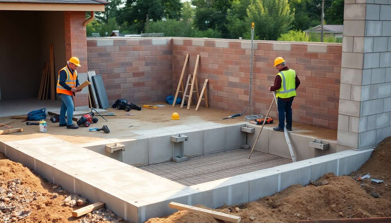 Comment réussir la fondation pour un garage ?