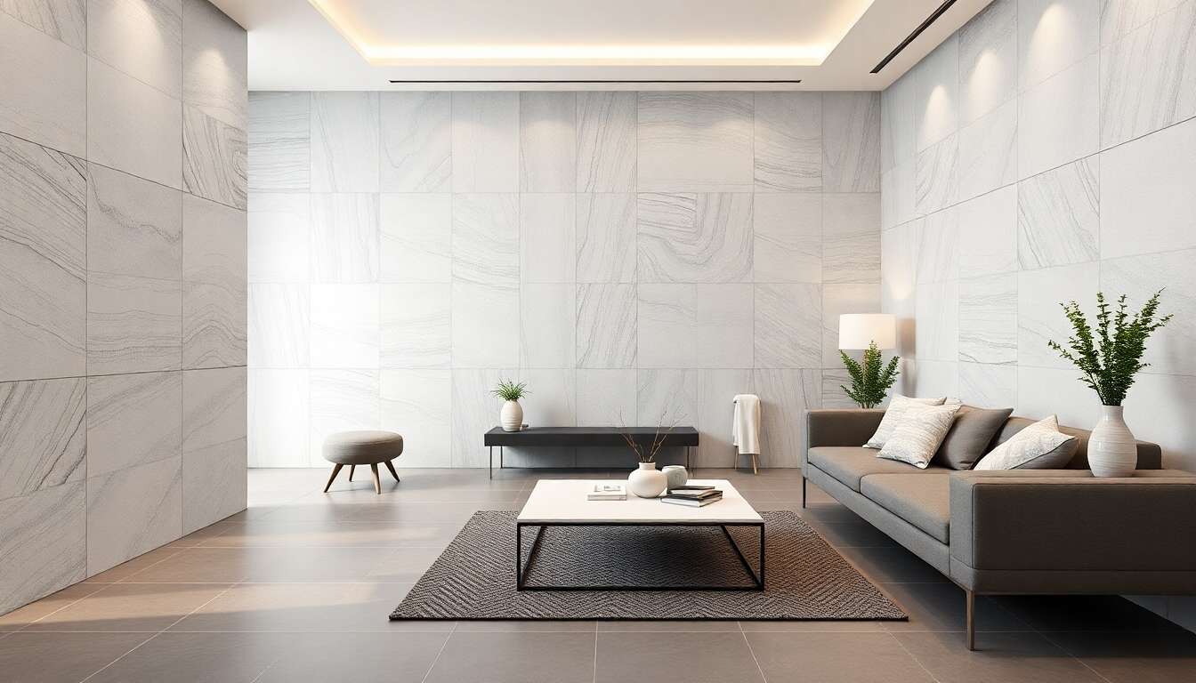 Tendances 2025 : conception moderne de carrelage