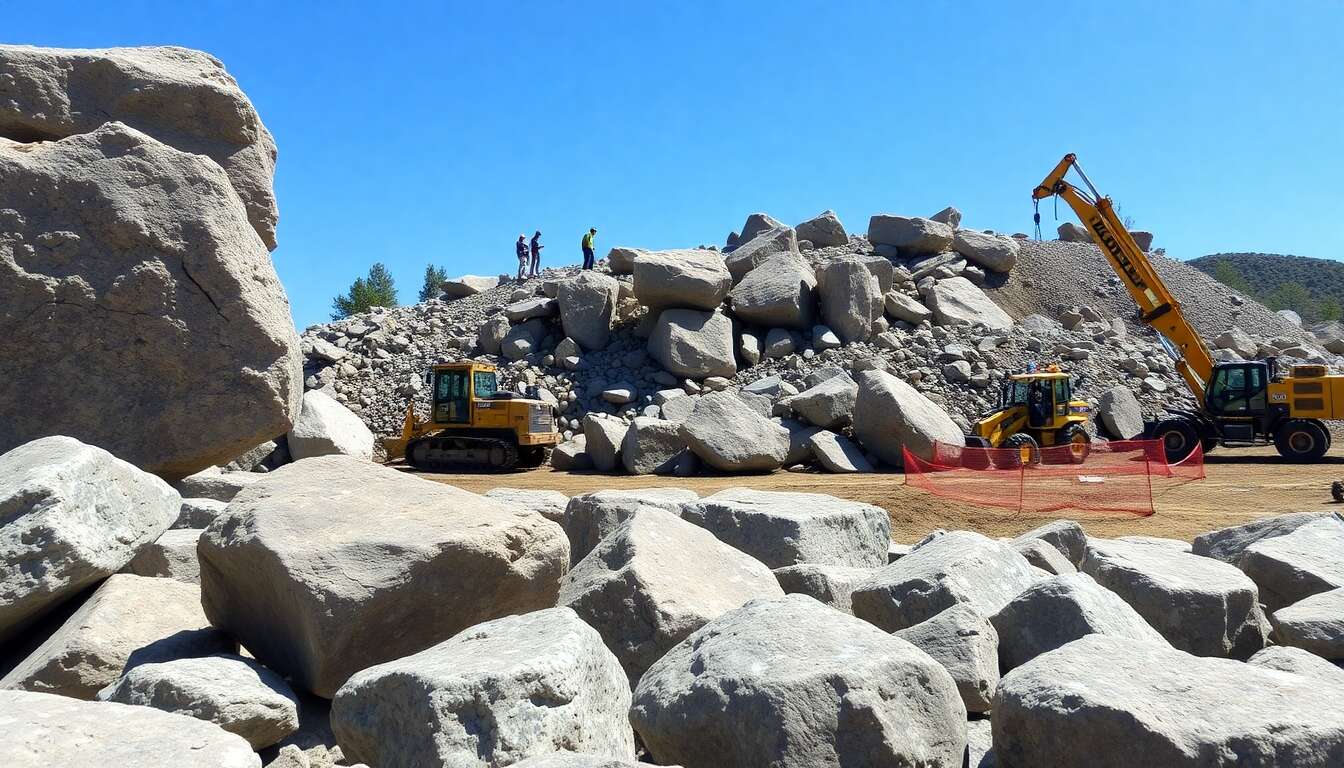 Les différents types d'enrochement Les différents types d'enrochement