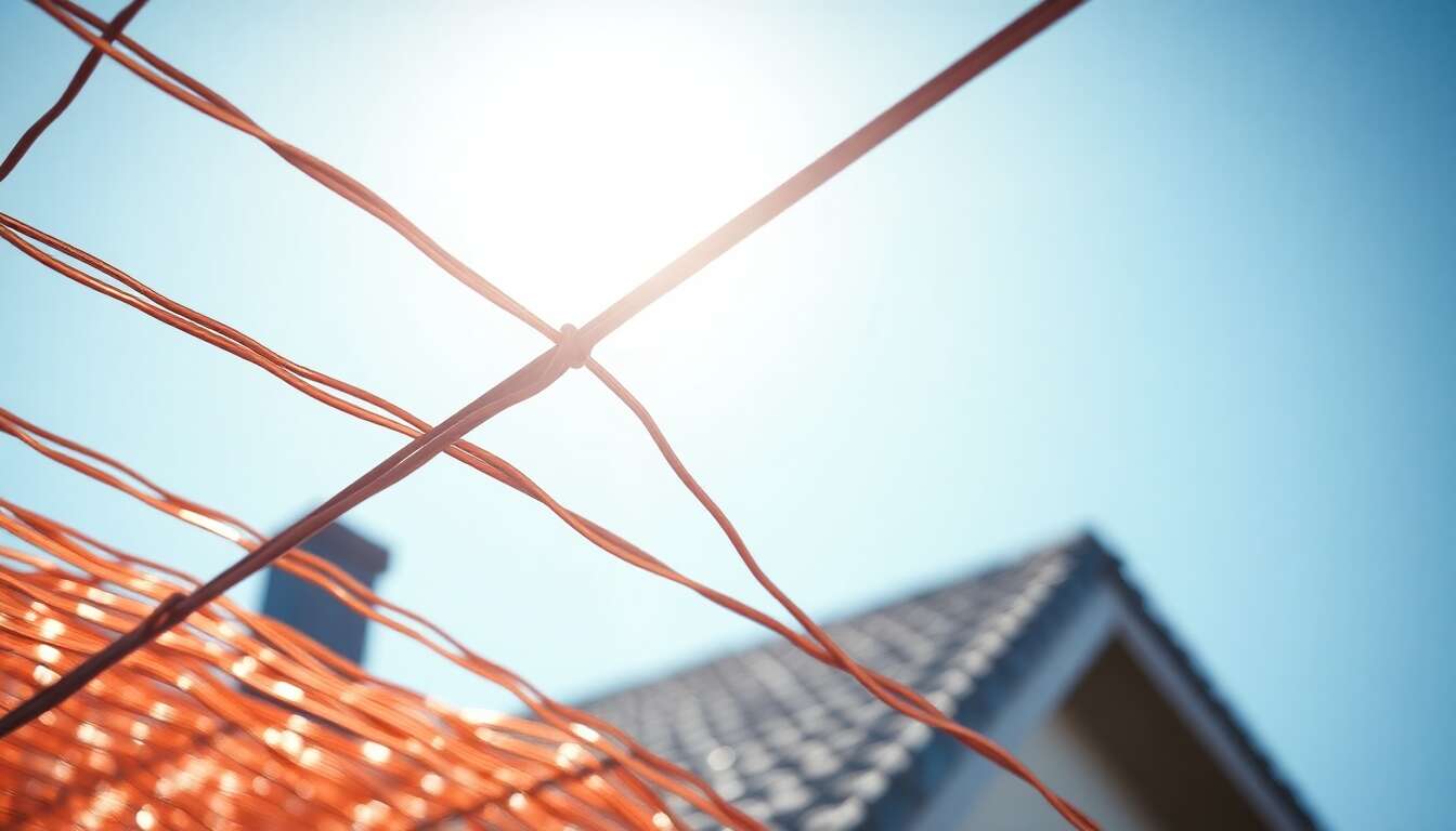 Pourquoi choisir le fil de cuivre pour protéger votre toiture ?