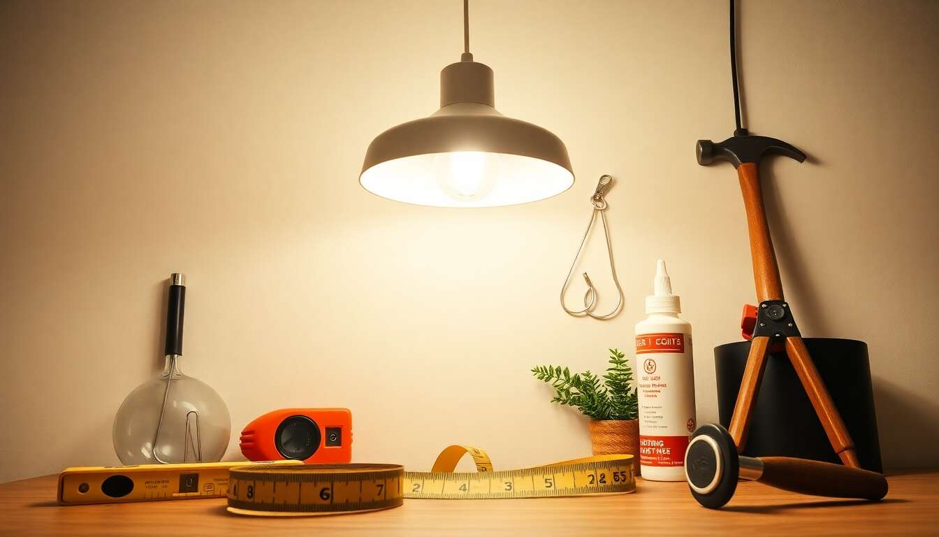 Comment installer un plafonnier sans arrivée d'électricité ?