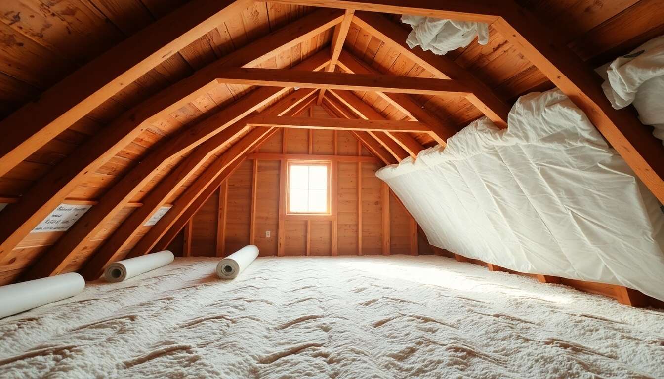 Comment isoler des combles perdus sans plancher efficacement ?