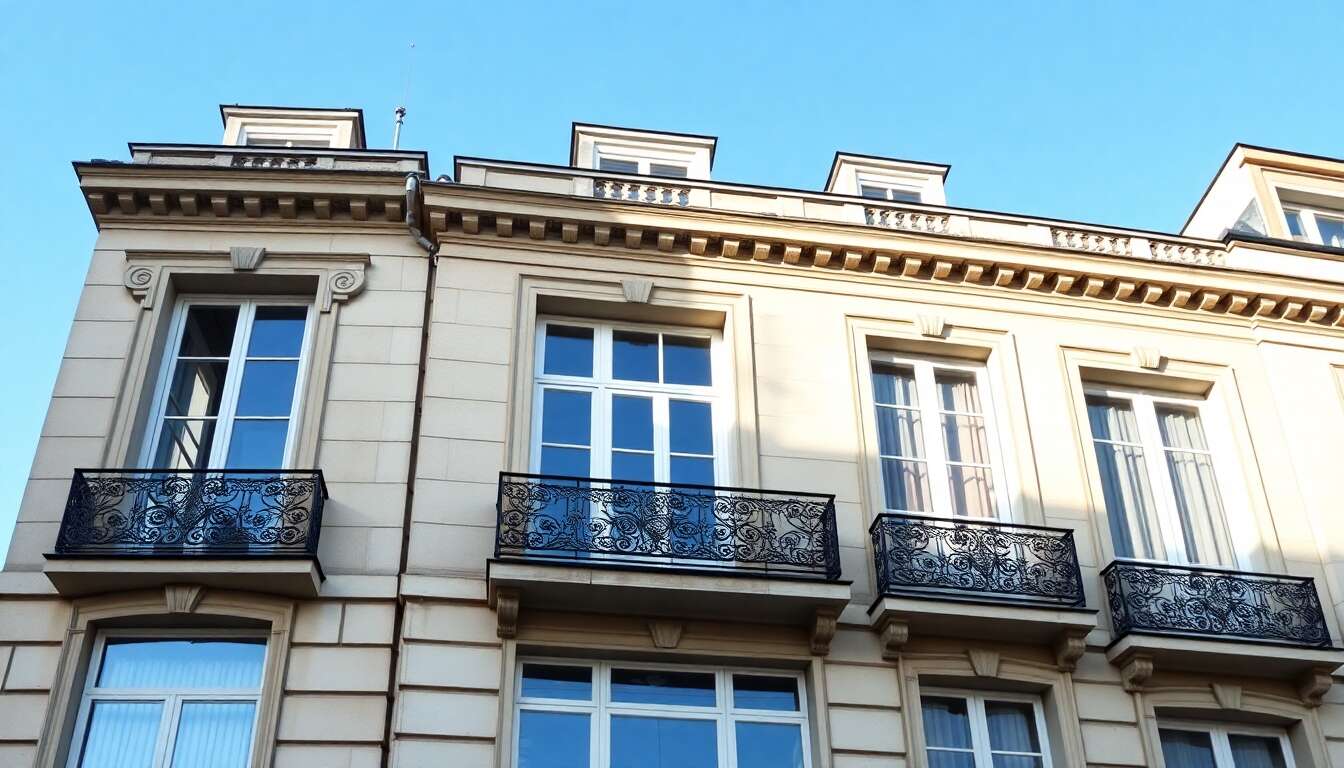 Les fenêtres haussmanniennes : charme et caractéristiques distinctes