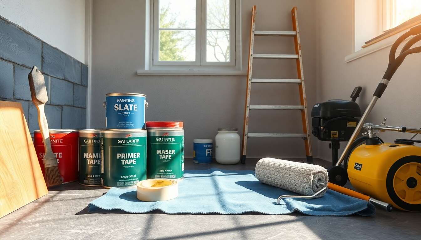 Comment réussir la peinture de votre toiture en ardoise ?