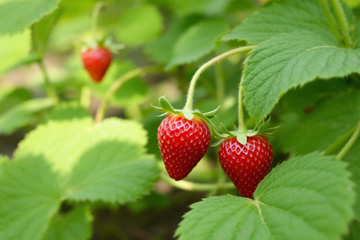 Fraisier à gros fruits : achat de plants remontants pour une récolte de fraises sucrées et savoureuses
