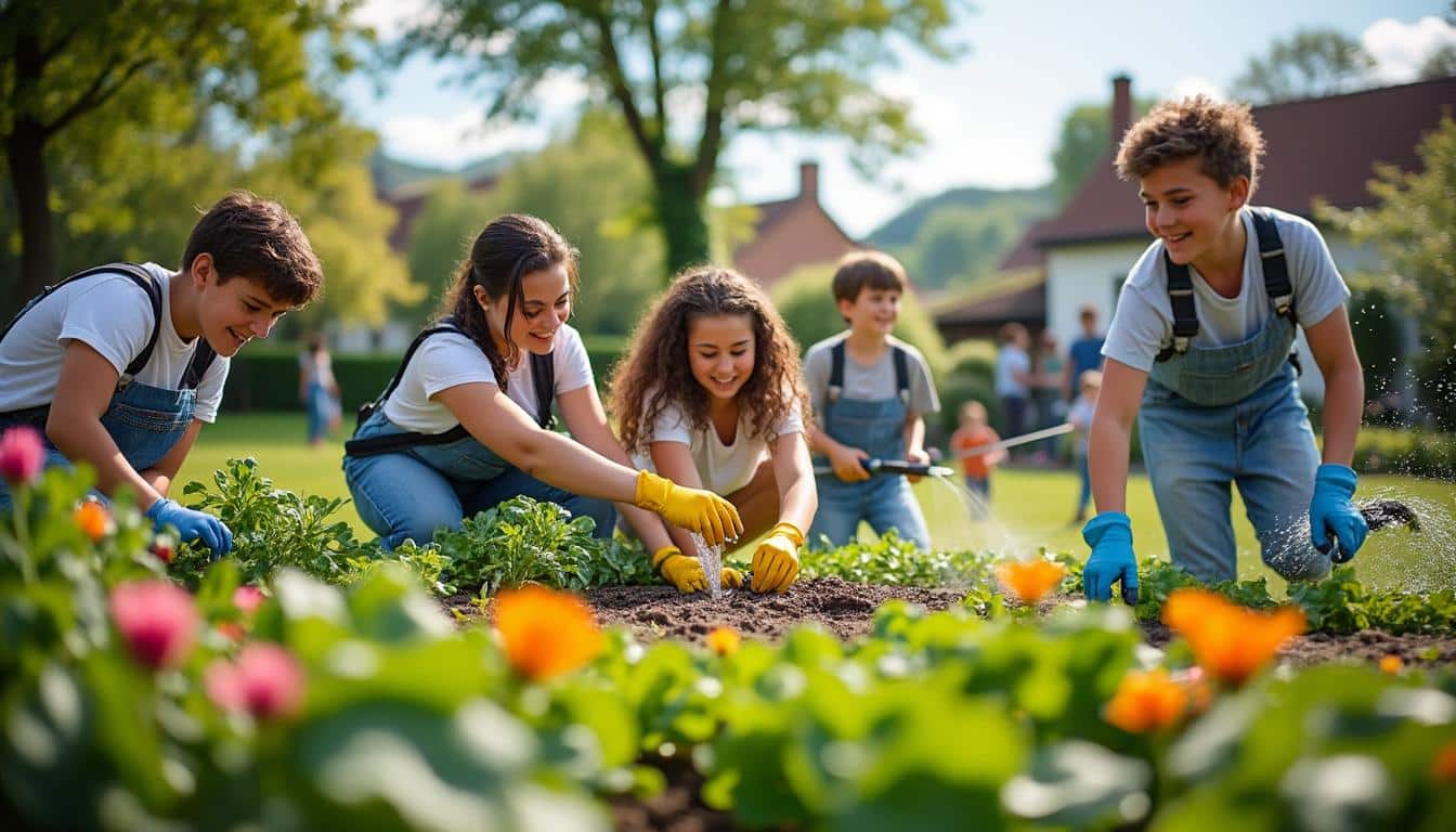 découvrez comment des jeunes de lanvollon mettent leurs talents à votre service en proposant des services de jardinage, baby-sitting et lavage de voiture. une initiative locale qui allie entraide et solidarité, tout en donnant aux adolescents l'occasion de s'impliquer dans leur communauté.