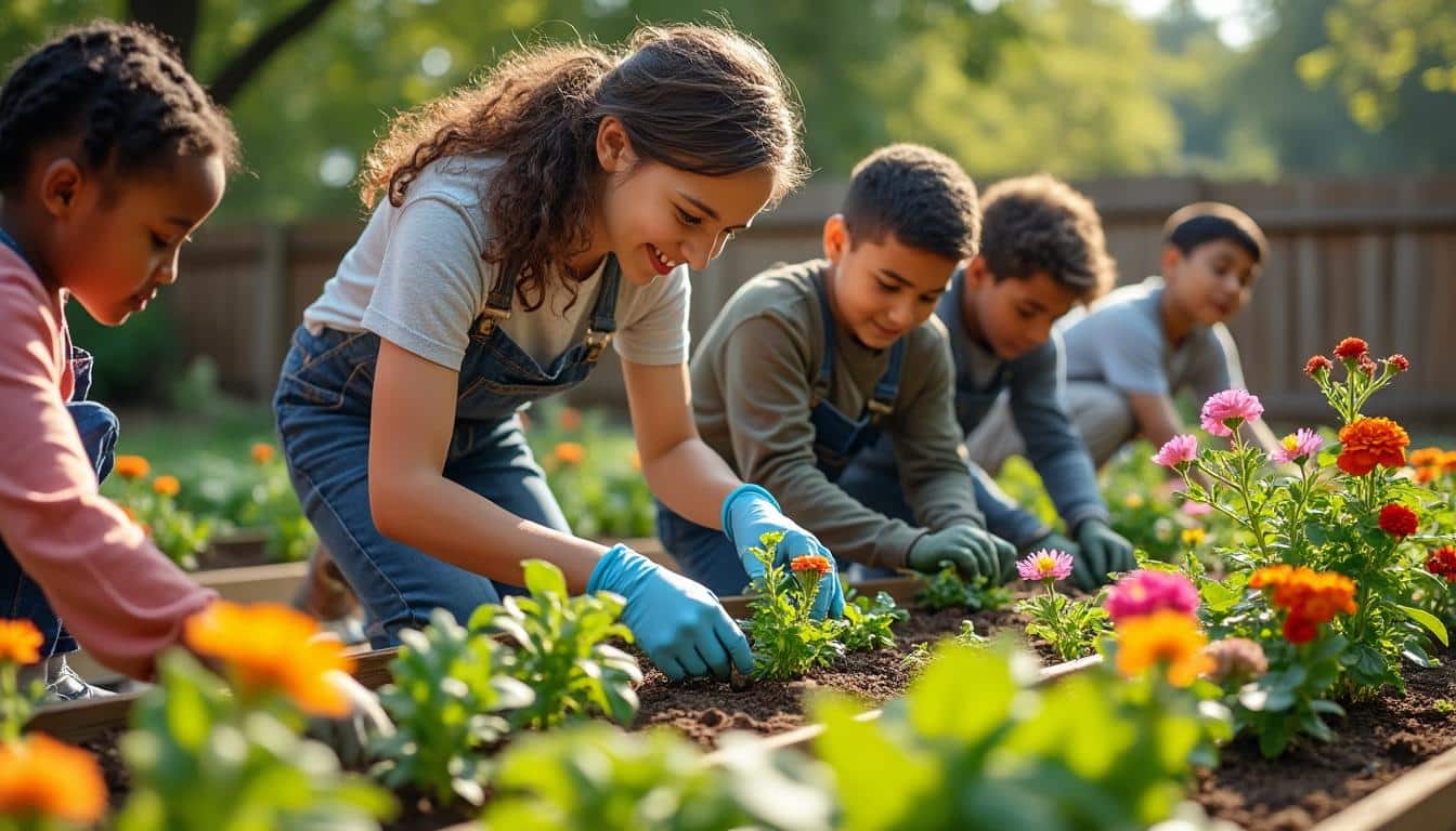 découvrez comment les jeunes d'ingré s'engagent activement dans l'entretien du jardin partagé, favorisant ainsi la cohésion sociale et l'écologie locale. une initiative inspirante qui encourage la solidarité intergénérationnelle et l'amour de la nature.