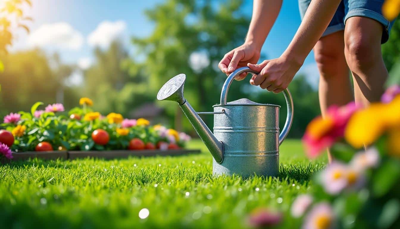 découvrez pourquoi l'ajout d'une cuillère de liquide vaisselle à votre arrosage de pelouse en juillet peut révolutionner votre jardinage. optimisez l'absorption d'eau et favorisez la santé de votre pelouse avec cette astuce simple et efficace.