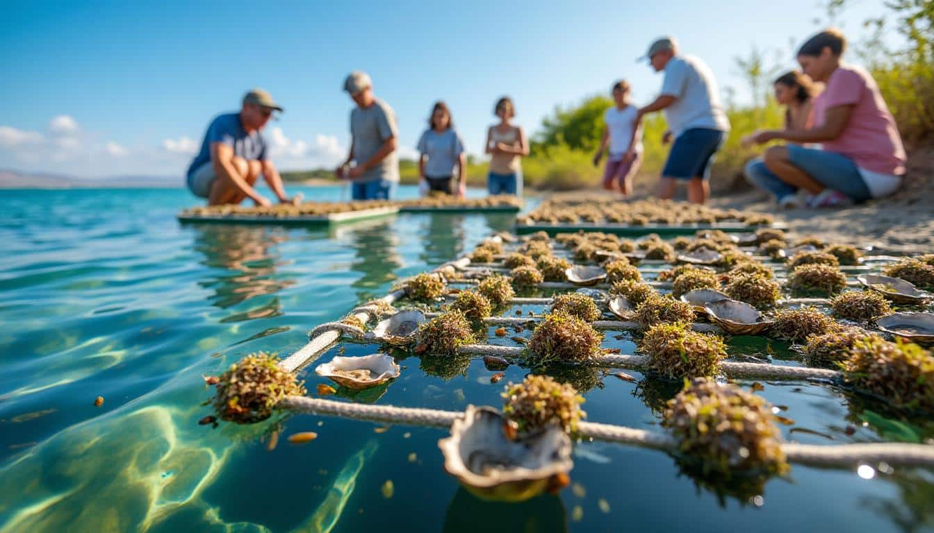 découvrez comment l'initiative de jardinage des huîtres au mar menor contribue à revitaliser la santé de son lagon en améliorant la qualité de l'eau et en préservant la biodiversité marine. une démarche écoresponsable innovante pour un environnement sain.