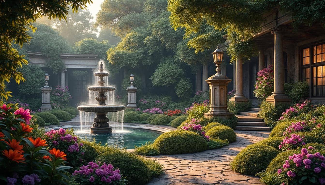 découvrez un jardin extraordinaire riche de mille influences, où chaque pas vous transporte dans un voyage enchanté à travers le temps. entre paysages envoûtants et atmosphères uniques, laissez-vous séduire par la magie de ce havre de paix.