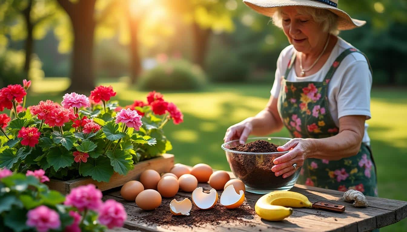 découvrez des astuces et recettes de grand-mère pour faire fleurir abondamment vos géraniums. conseils naturels, secrets d’entretien et méthodes simples pour des fleurs éclatantes toute la saison.