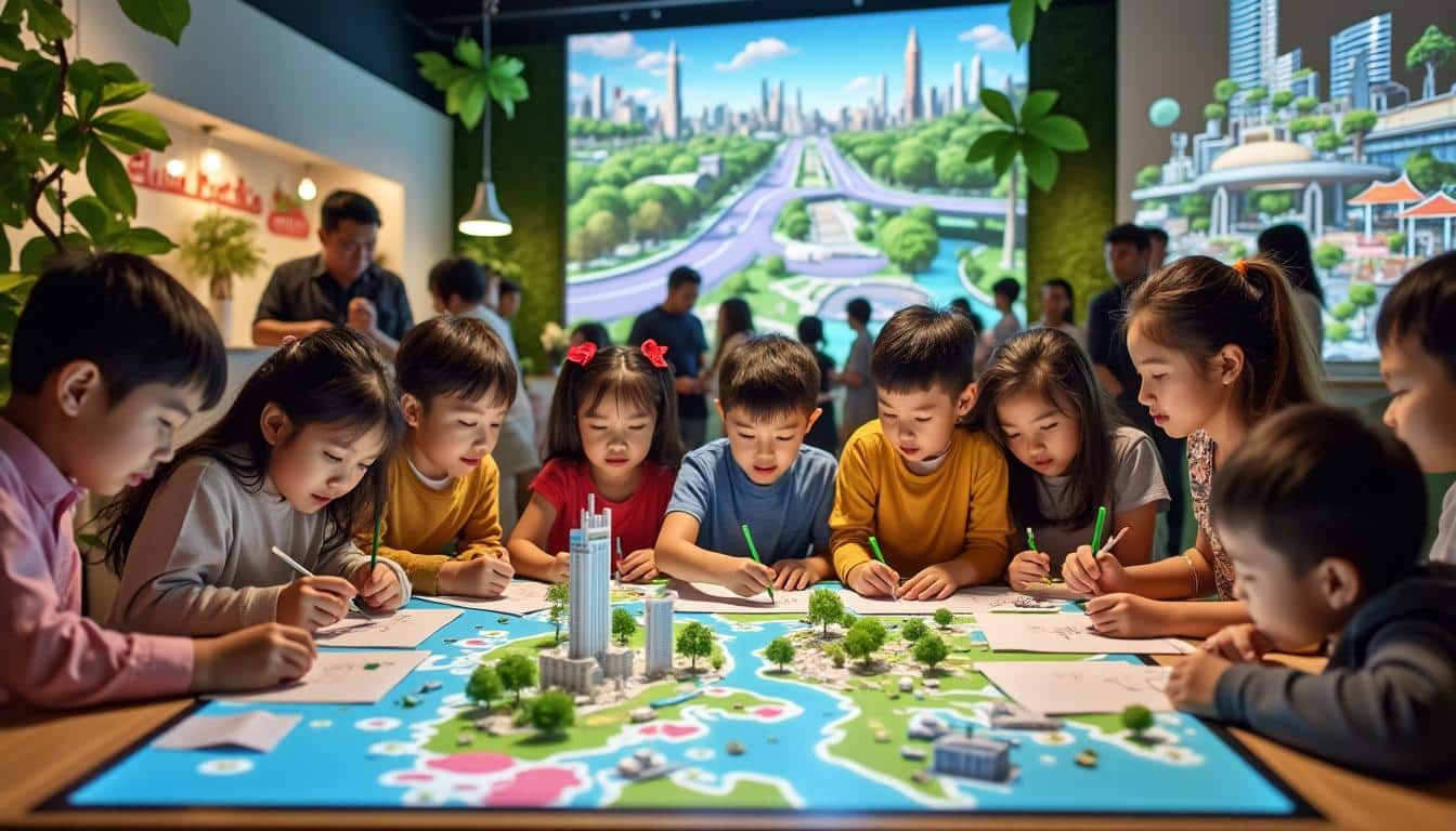 participez en famille à l'atelier-exposition « cultiver la ville » et imaginez, à travers des activités ludiques et créatives, la métropole de demain plus verte et conviviale !