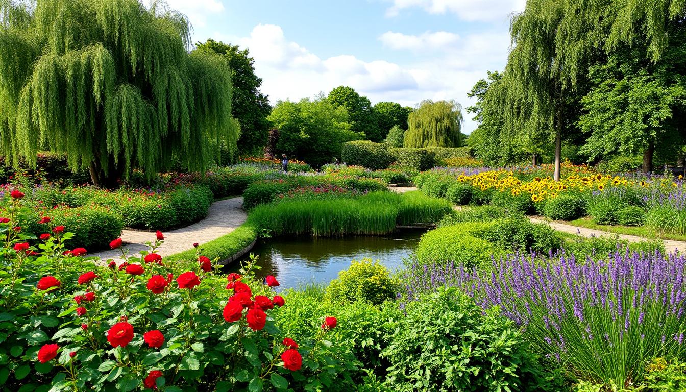 découvrez le jardin des lianes, merveille botanique au cœur du pas-de-calais : rosiers anciens, scènes romantiques et allées fleuries pour une visite unique.