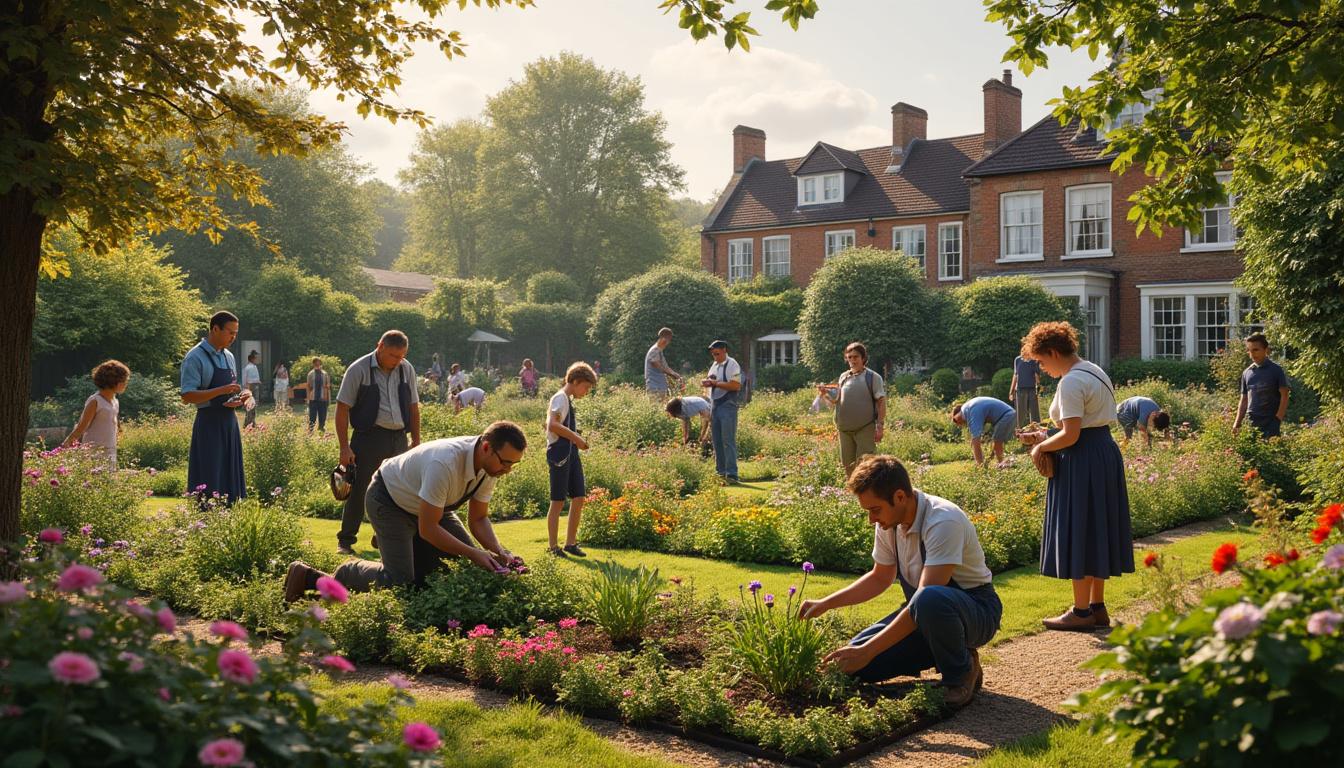 découvrez comment les jardins et le jardinage se sont démocratisés en grande-bretagne aux xixe et xxe siècles lors de cet événement à montpellier et en ligne. un regard inédit sur l’évolution des pratiques et de l’accès au vert.