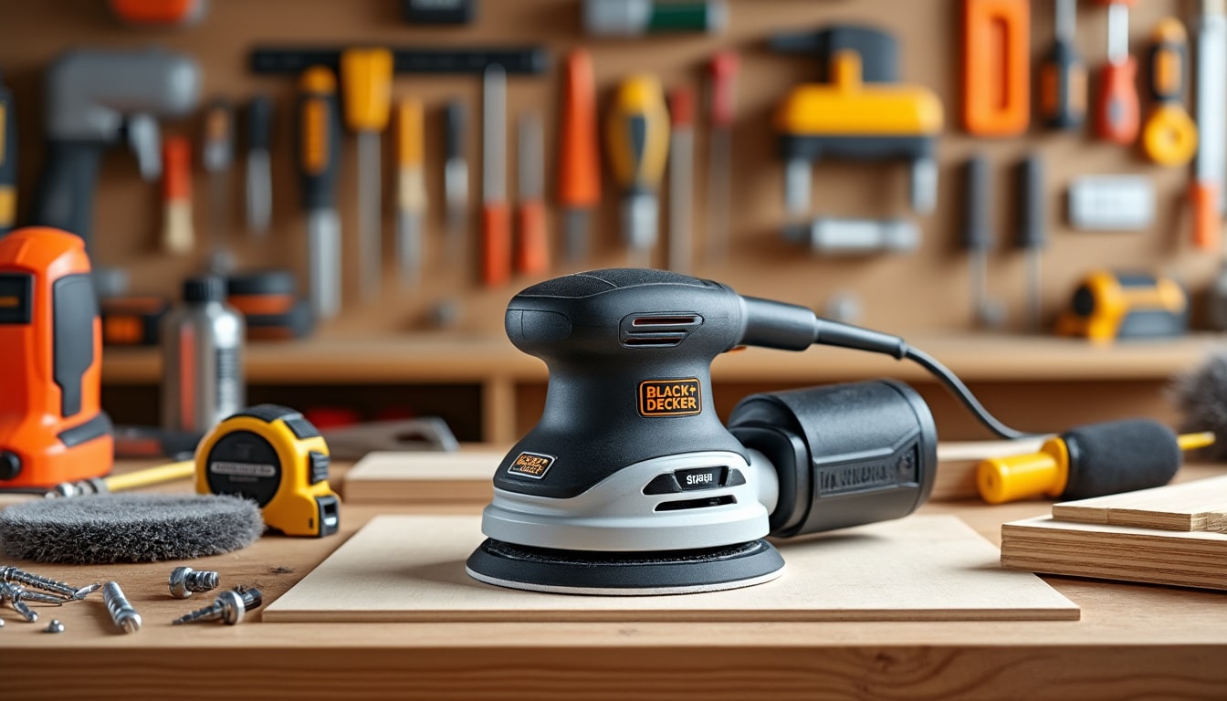 découvrez la ponceuse multifonction black+decker à moins de 63€ chez castorama : l’outil indispensable pour réussir tous vos projets de bricolage facilement et efficacement !