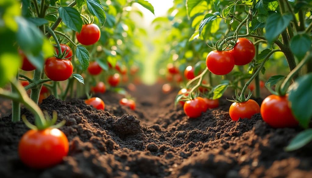 apprenez comment le teasing au sol de vos plants de tomates favorise une récolte estivale abondante. astuces pratiques et conseils pour booster la production de vos tomates.