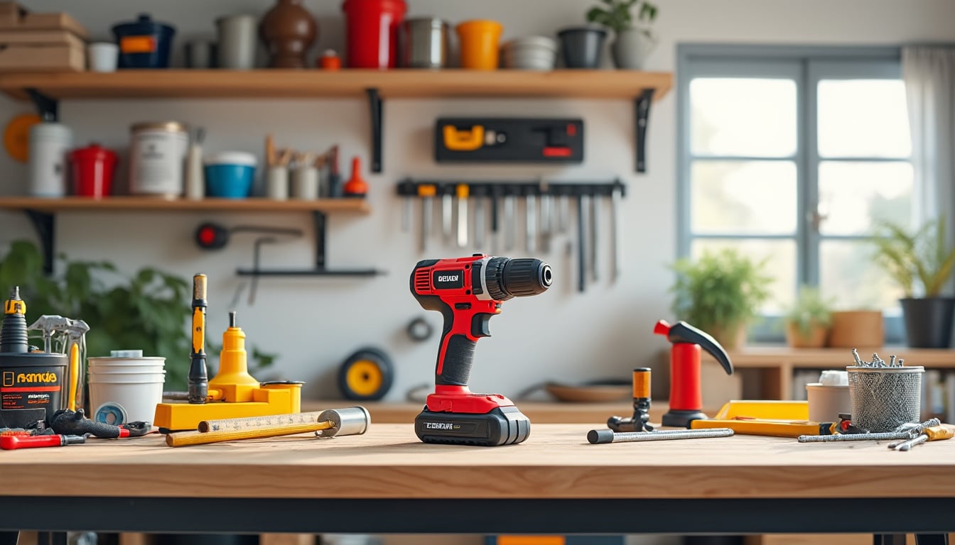 profitez de l'outil parfait pour vos travaux à la maison, disponible à -50% sur cdiscount. offrez-vous qualité et efficacité pour tous vos projets domestiques grâce à cette offre exceptionnelle !