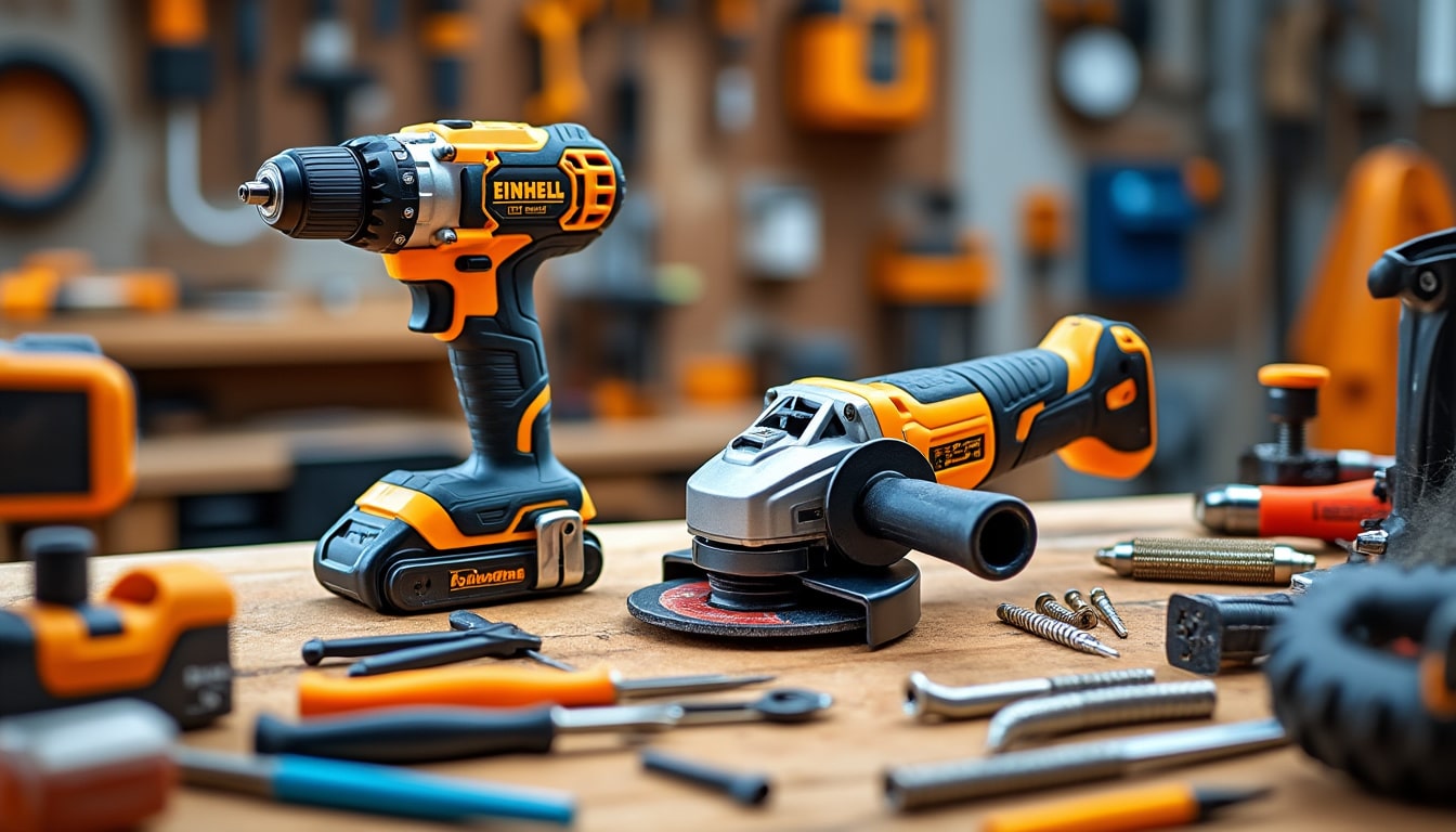 découvrez le pack percuteur et meuleuse einhell à prix réduit sur cdiscount : devenez un pro du bricolage pour seulement 139 € et bénéficiez d'une remise exceptionnelle de 53 %. offrez-vous performance et qualité à petit prix !
