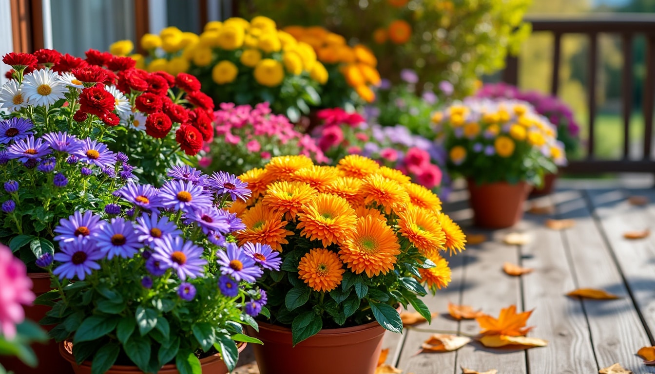 découvrez 7 variétés de fleurs d'automne faciles à cultiver en pot jusqu'en octobre. apportez une touche de couleur et un impact visuel impressionnant à votre extérieur sans effort d'entretien !
