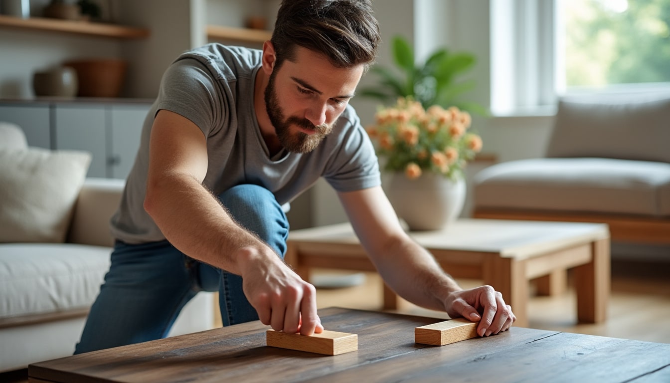 découvrez une technique simple et efficace pour stabiliser un meuble bancal en seulement 2 minutes, sans démontage ni outils compliqués. astuce pratique pour des meubles toujours équilibrés !