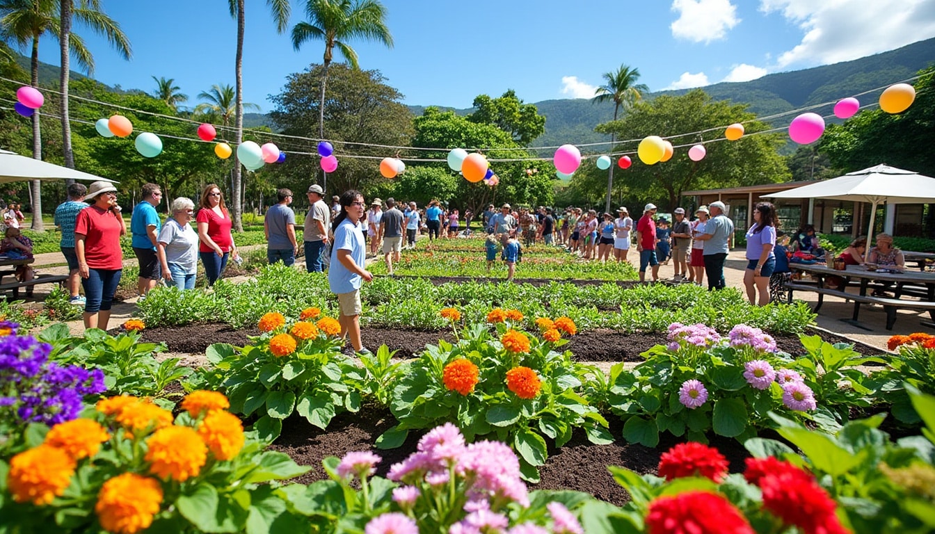découvrez comment le programme de jardinage communautaire d'honolulu célèbre ses 50 ans d’engagement, rassemblant les habitants autour du développement durable, de la convivialité et de l’agriculture urbaine.