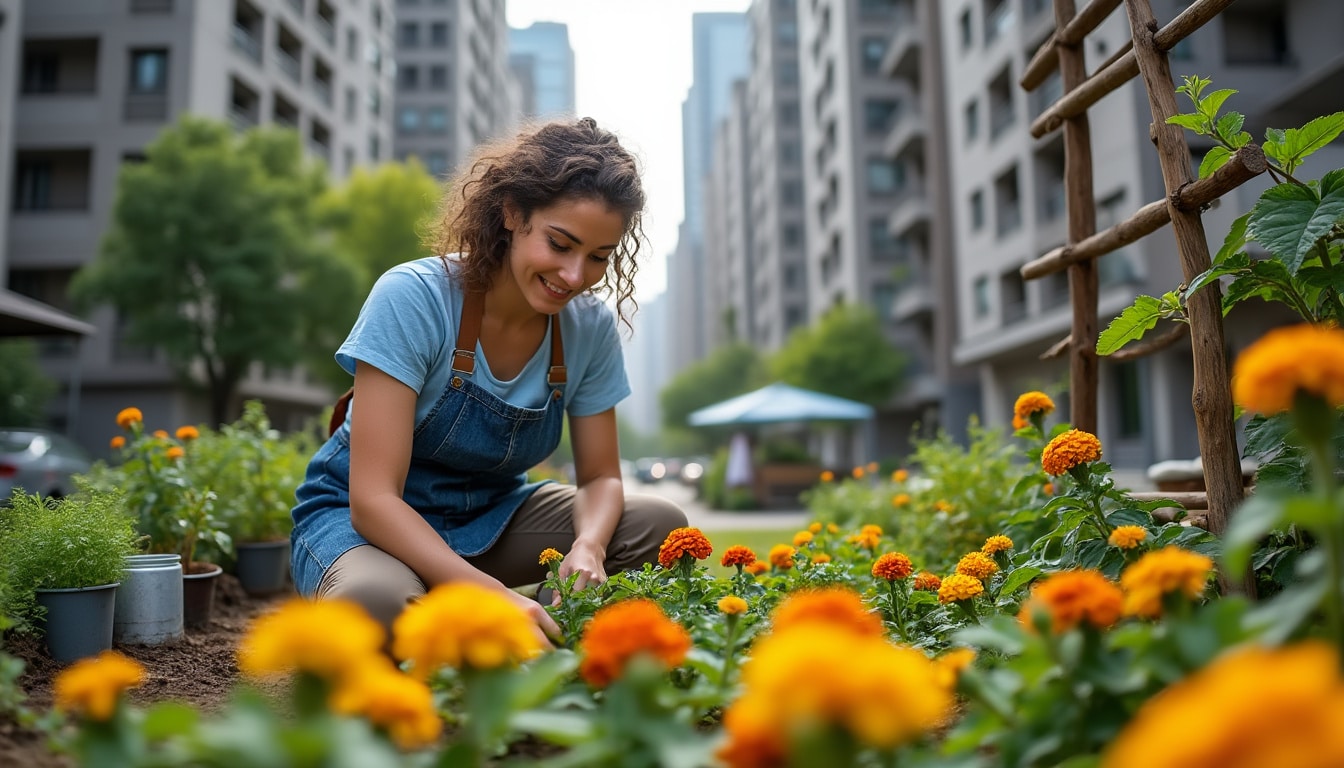 découvrez comment le jardinage offre une bouffée d’oxygène et une source d’espoir à une mère confrontée aux défis de la vie citadine. plongez dans son histoire touchante au cœur de la jungle de béton.