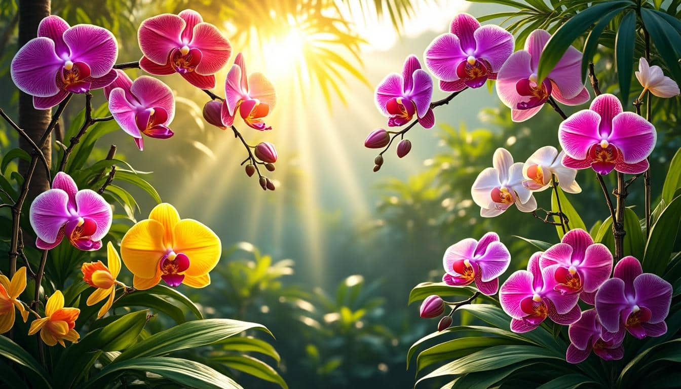découvrez l’univers fascinant des orchidées : une profusion de couleurs éclatantes et de formes surprenantes qui transforment chaque espace en un véritable spectacle vivant. plongez au cœur de la beauté et de la vitalité végétale !