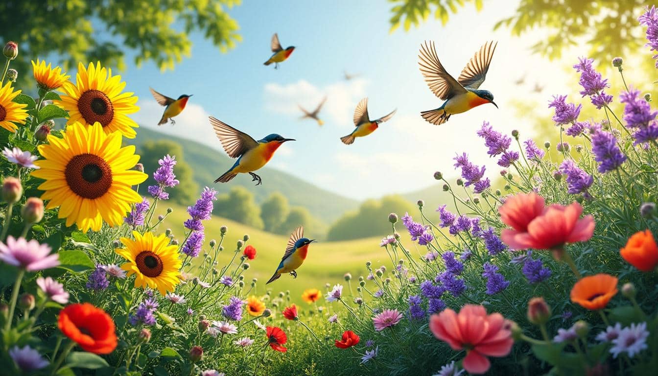 découvrez comment les plantes vivaces peuvent attirer et nourrir les oiseaux de votre jardin, sans avoir besoin d’arrosage ni de mangeoires. des astuces écologiques et pratiques pour favoriser la biodiversité tout en simplifiant l’entretien de vos espaces verts.