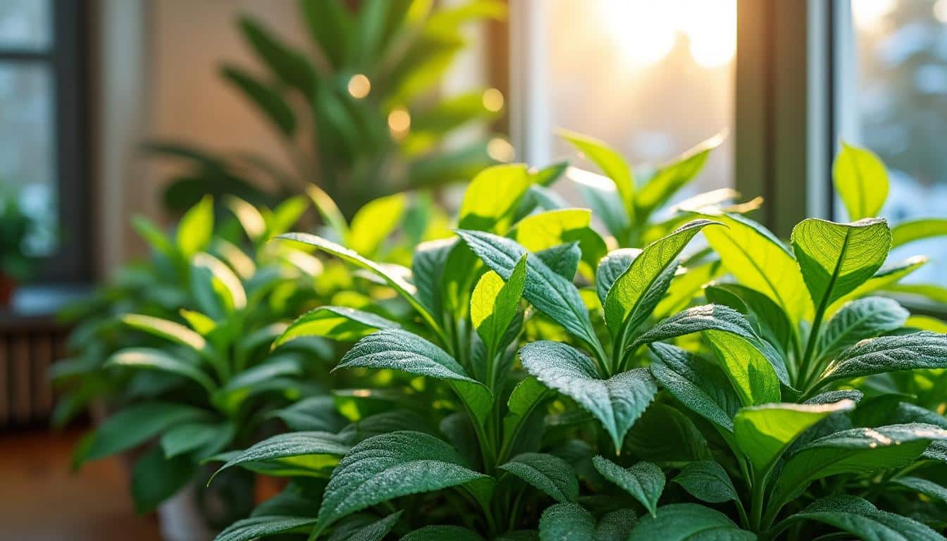 découvrez comment ces plantes d'intérieur prospèrent en hiver et transforment l'air humide de votre appartement fermé en un espace sain et agréable.