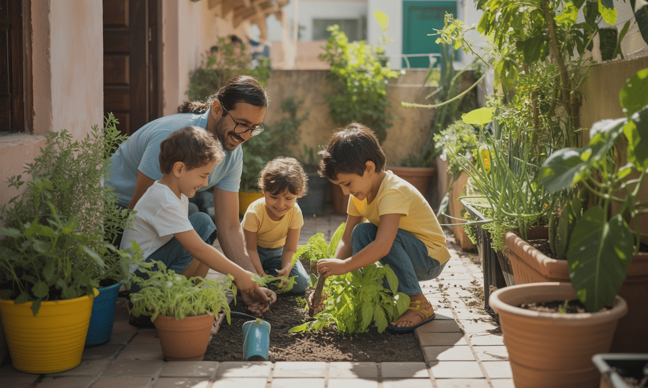 découvrez comment de nombreuses familles à junagadh adoptent le jardinage bio sur terrasses, délaissant les produits chimiques pour cultiver des fruits et légumes sains chez elles.