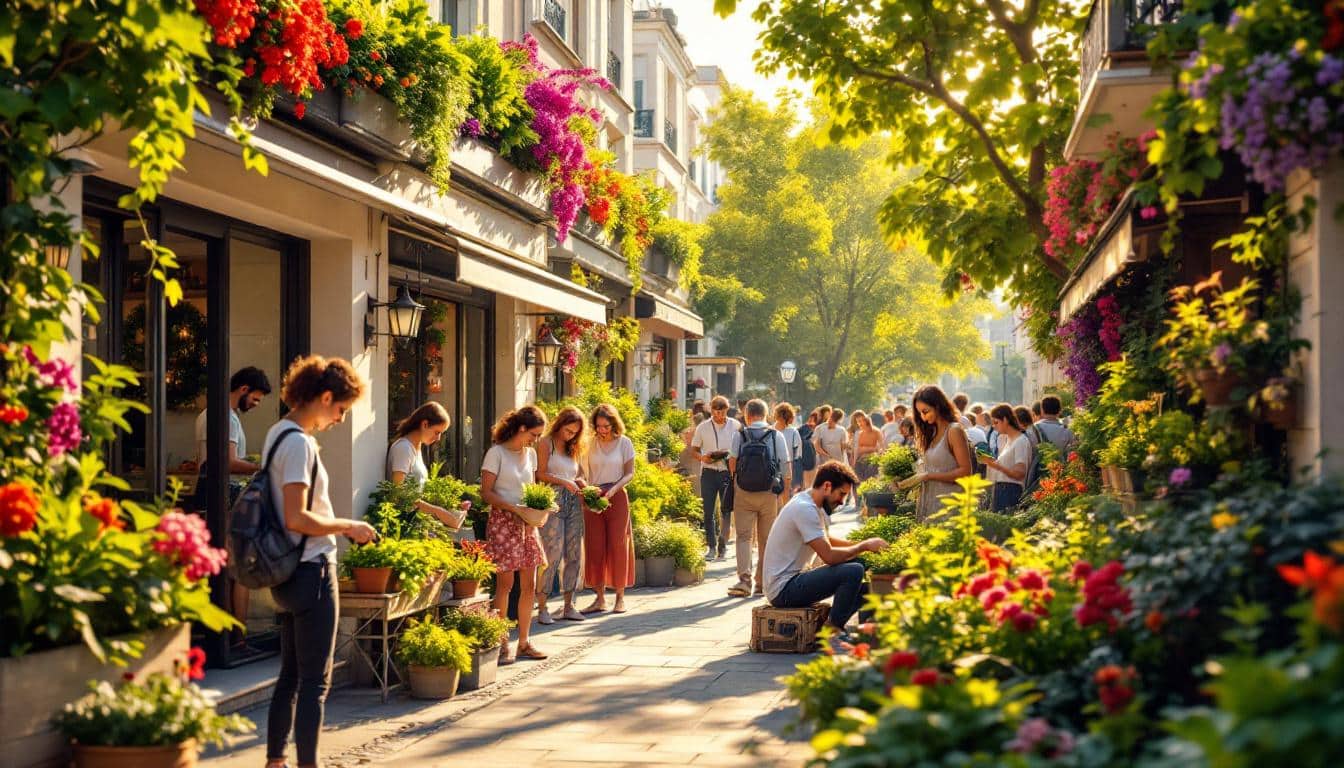 découvrez comment l'agriculture urbaine transforme chaque coin du 20e arrondissement, apportant fraîcheur et verdure au cœur de la ville.