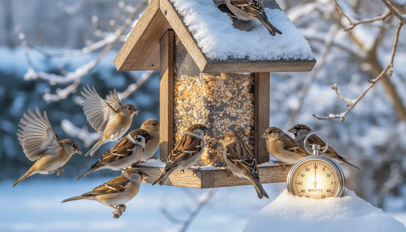 découvrez comment un simple minuteur de cuisine peut sauver des centaines d'oiseaux cet hiver grâce à notre explication détaillée et facile à suivre.