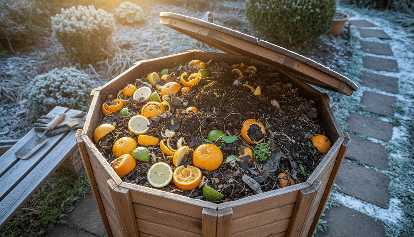 découvrez comment intégrer les agrumes au compost en hiver pour améliorer la qualité de votre compost et favoriser un jardin sain toute l'année.