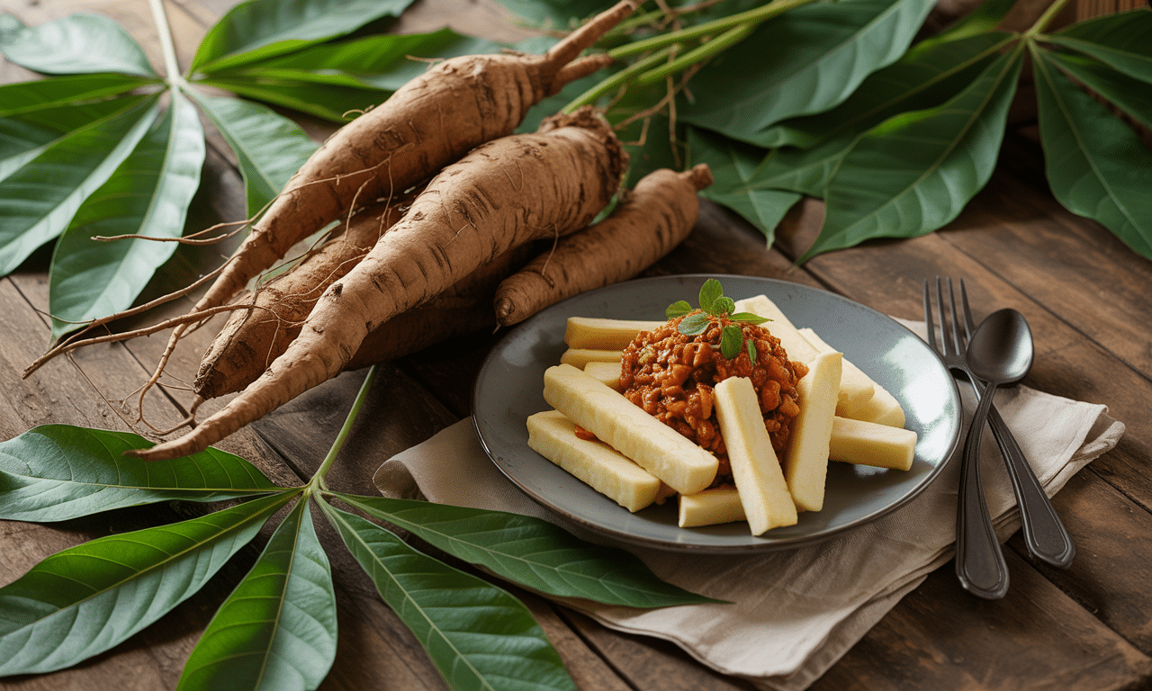 découvrez comment la science valorise le manioc, de la culture à votre assiette, pour un repas nutritif et savoureux.