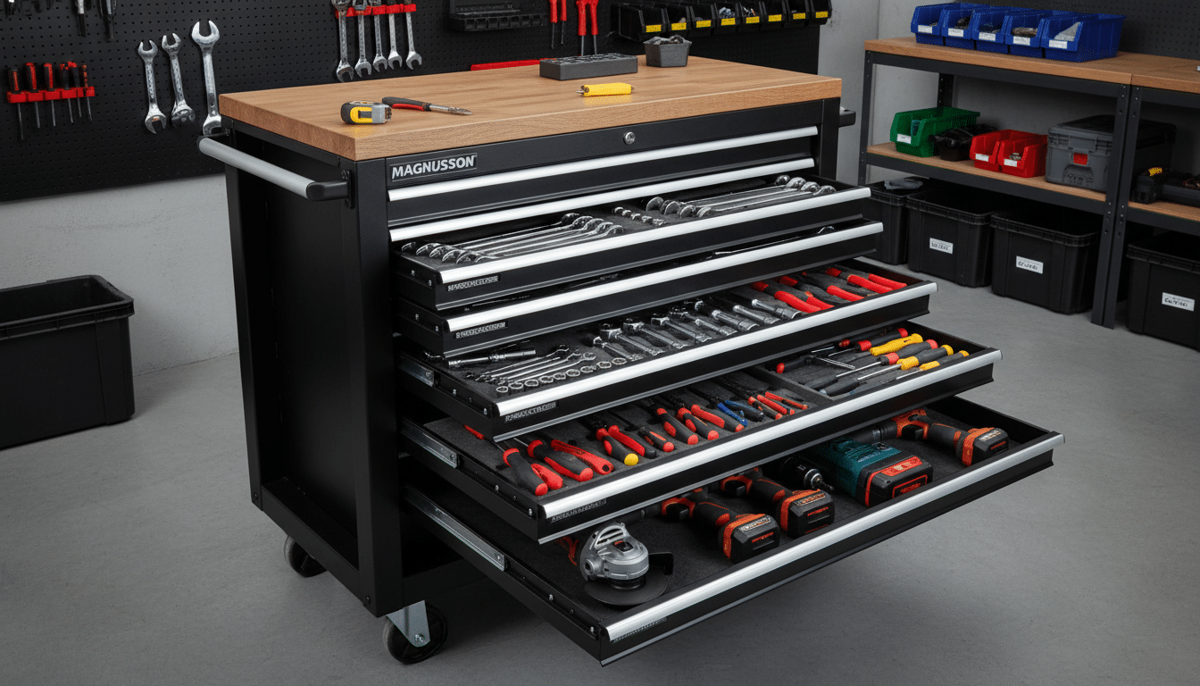 profitez de l'offre exceptionnelle chez castorama : l'armoire à outils magnusson en acier robuste pour seulement 126 €. idéale pour un rangement optimal et durable.