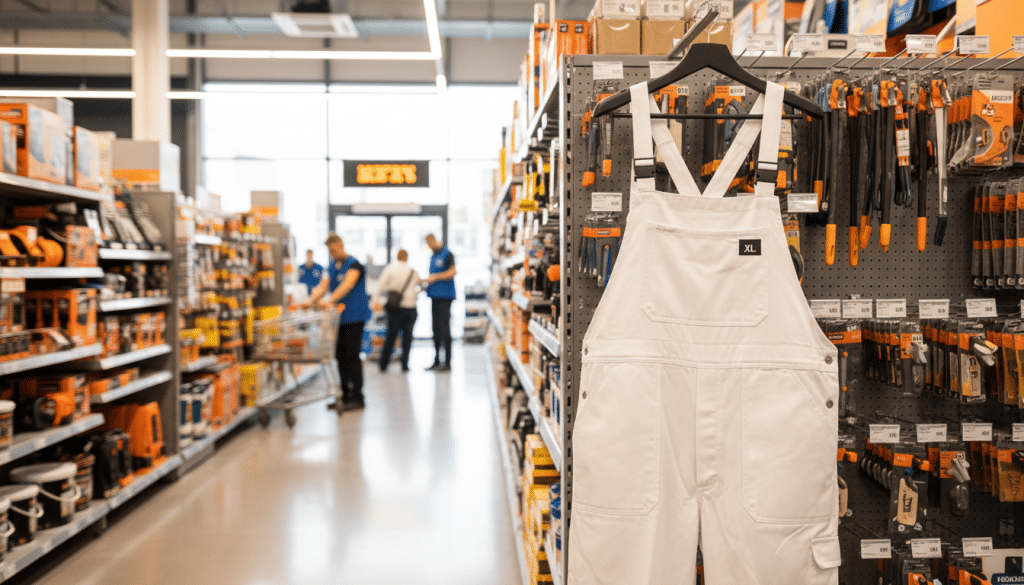 découvrez l'offre exceptionnelle chez leroy merlin : la combinaison blanche xl à seulement 1,99 €. profitez vite de ce prix imbattable, stock limité !