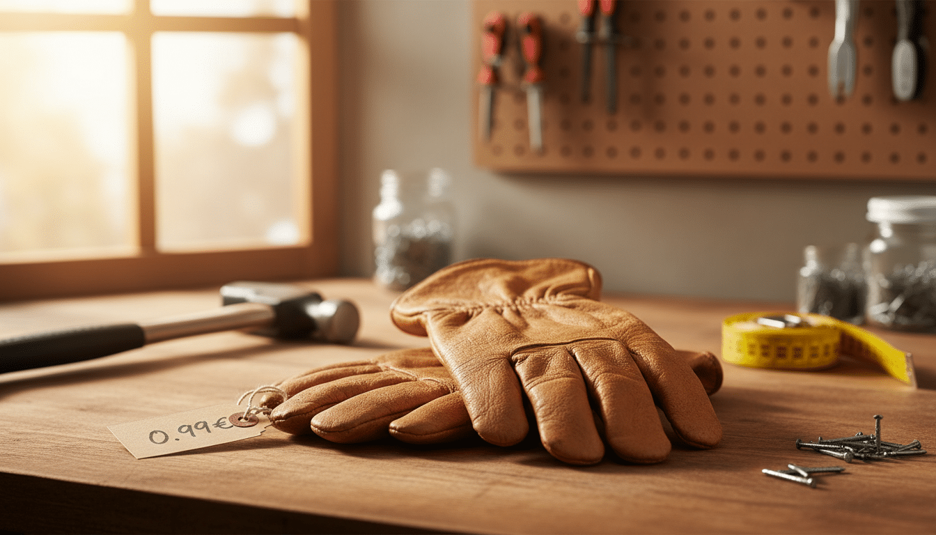 découvrez ces gants à seulement 0,99€, indispensables pour protéger vos mains, même si vous êtes un bricoleur du dimanche.