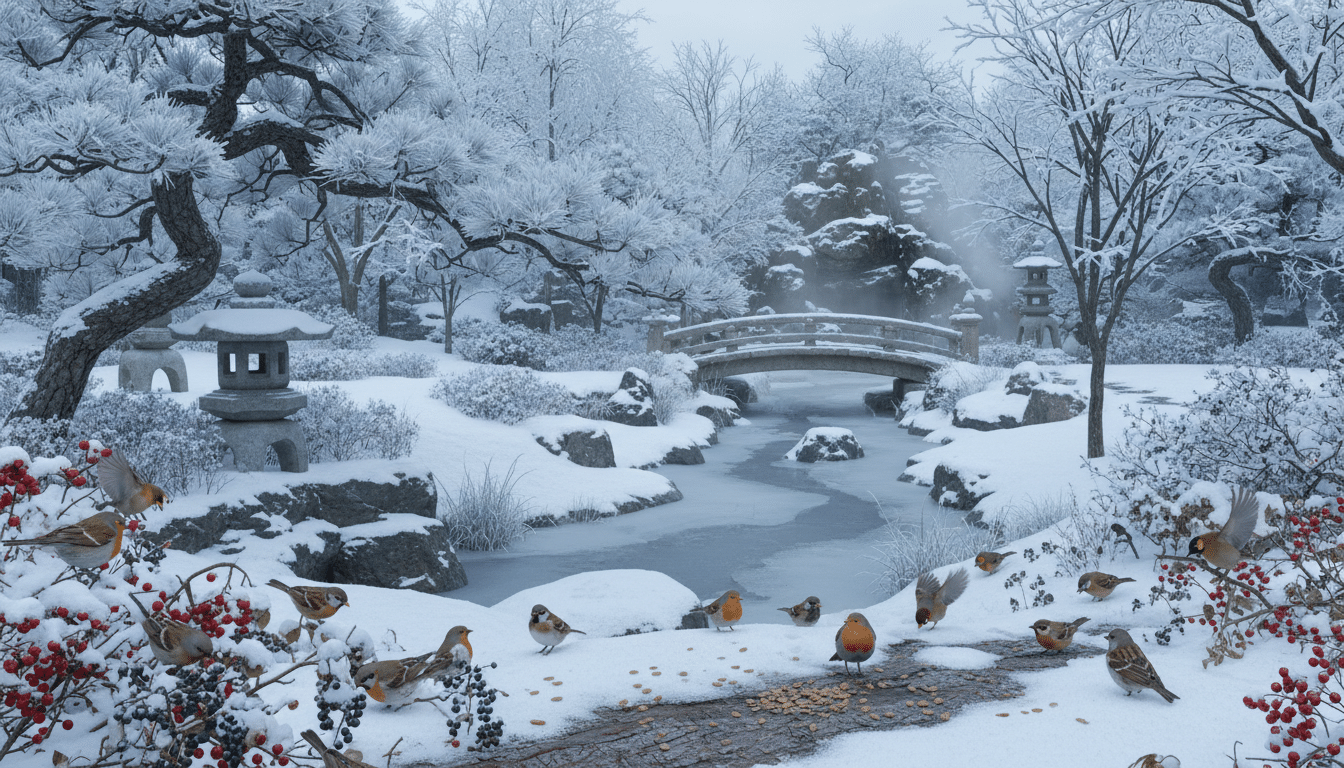 découvrez comment les japonais protègent audacieusement les oiseaux en hiver, avec des méthodes surprenantes et peu courantes en france.
